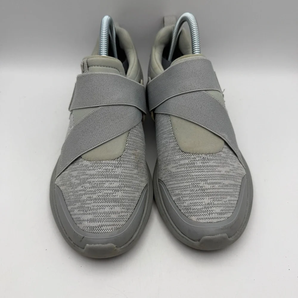 Vionic Marlene Slip On Sneakers Womens 7.5 Grey Lavender Orthotic Work Shoes